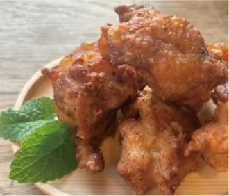 うま藻の鶏唐揚げ